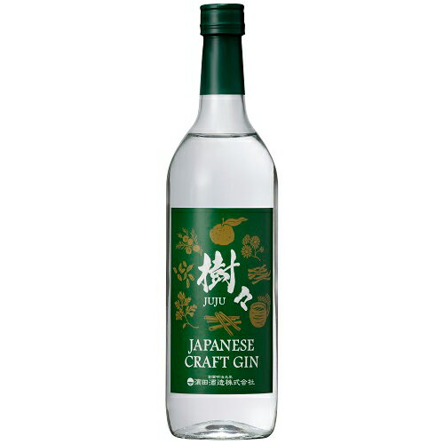 濱田酒造 ジャパニーズクラフトジン樹々 700ml×6本 u-yu