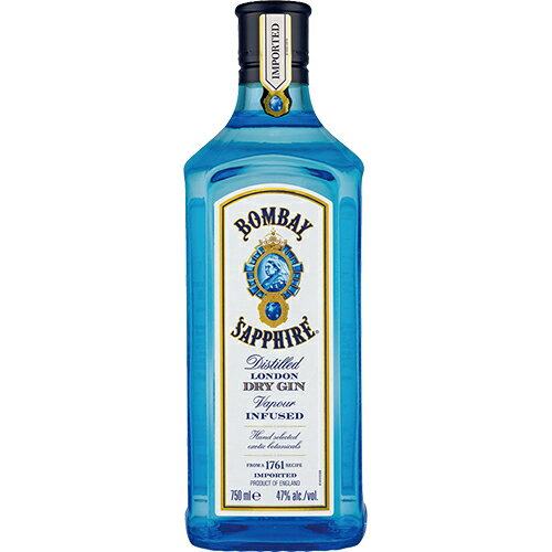 バカルディ ボンベイ・サファイア 750ml×12本 ジン イギリス u-yu