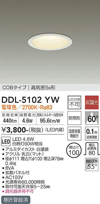 LED饤ȡۡŵ忧 on-offסۡꦵ100DDL-5102YW