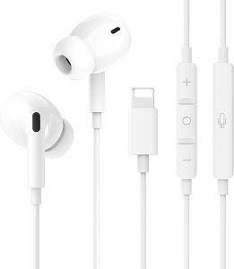 マラソン限定P10倍 イヤホン 有線 iphone 純正 iphoneイヤホン 有線イヤホン イヤフォン純正 HIFI透明な音質 重低音 マイク付き 通話対応 音量調整 ヘッドホン コンパクト リモコン 通話可 挿すだけ使用可 設定不要 ios10~16に対応可 iPhone/iPad/iPod touchに対応可通販