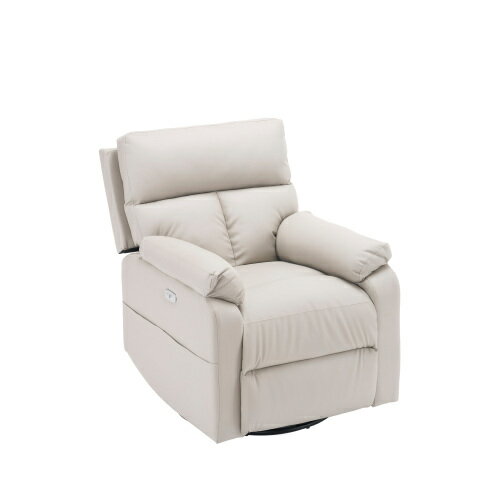 リクライニングチェア 回転式 リクライニングソファ 1人掛け 電動 リクライニング ファブリック オットマン一体型 パーソナルチェアー 電動ソファ 耐圧分散 リクライニングチェア 一人暮らし