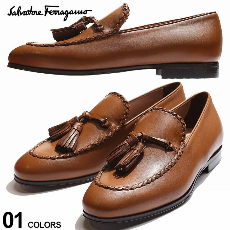 Salvatore Ferragamo サルヴァトーレフェラガモ レザー タッセル ローファー PATRICK ブランド メンズ シューズ 靴 革靴 レザー FG020065741524 SALE_4_b