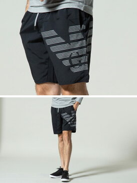 エンポリオアルマーニ メンズ EMPORIO ARMANI ショートパンツ ロゴ プリント メッシュインナー スイムウェア ブランド ボトムス スイムショーツ 水着 EA2117531P427