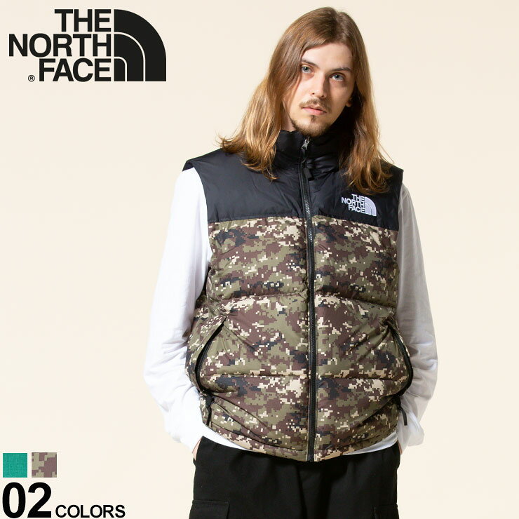 ノースフェイス ダウン ベスト THE NORTH FACE 切り替え スタンド ダウン ベスト 700フィル 1996 RTRO NPSE VSTメンズ 男性 トップス アウター ベスト ダウンベスト 秋 冬 防寒 アウトドア レジャー 暖かい HC21NF0A3JQQ