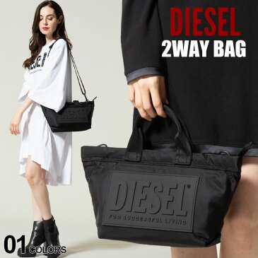 ディーゼル レディース DIESEL 2WAY ロゴ ミニ バッグ トートバッグ ショルダーバッグ ブランド メンズ 鞄 DSX08084P3102