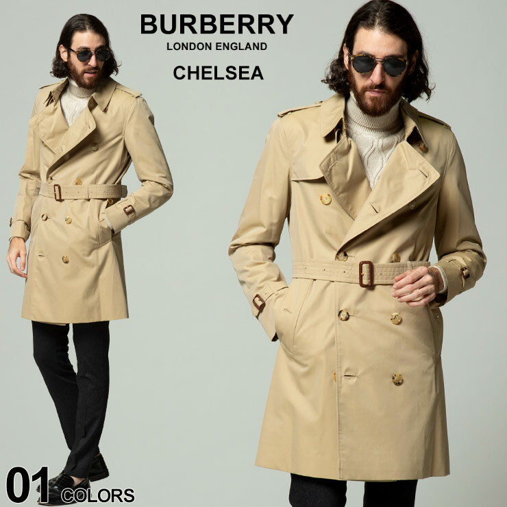 バーバリー BURBERRY バーバリー コットン トレンチコート CHELSEA ブランド メンズ アウター コート ビジネス BB4073492 SALE_2_b