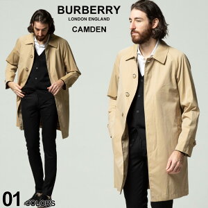 BURBERRY バーバリー コットン ステンカラー コート CAMDEN ブランド メンズ アウター コート ビジネス BB8002397 SALE_2_b