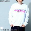 ◆エントリーでさらにポイント+4倍◆ディースクエアード DSQUARED2 トレーナー プルオーバー スウェット メンズ クルーネック 裏起毛 ロゴ ブランド トップス 長袖 大きいサイズあり SURF COOL SWEATSHIRT D2GU0681S25516 SALE_1_e