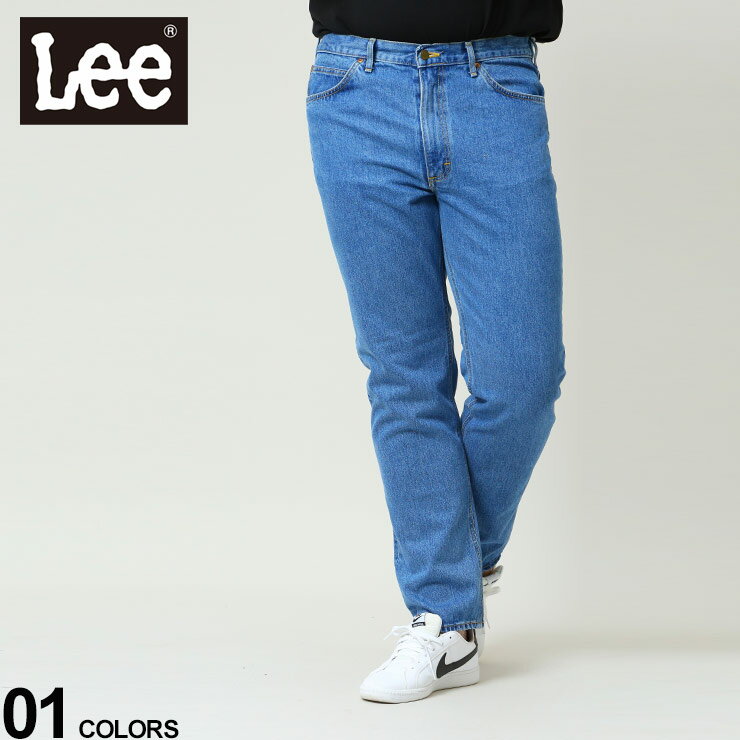 【最大10,000円OFFクーポン配布中】大きいサイズ メンズ Lee (リー) ストレート ジップフライ ジーンズ 201 STRAIGHT CUT パンツ ロングパンツ ジーンズ 020101973650