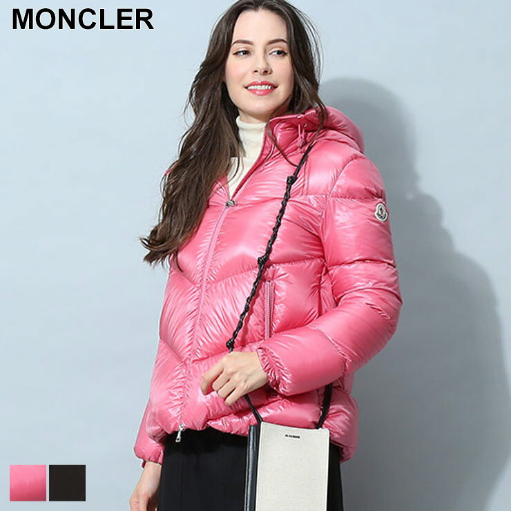 モンクレール ブルゾン レディース モンクレール レディース ダウン MONCLER ブランド ダウンジャケット ショートダウン アウター ジャケット ブルゾン ショート Chambon シャンボン ブラック ピンク MCLCHAMBON2