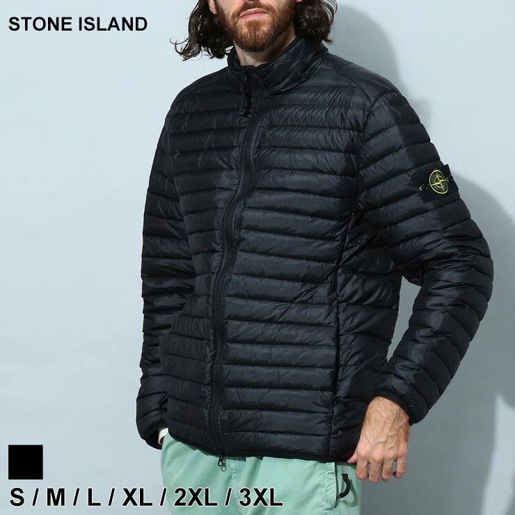 ストーンアイランド STONE ISLAND ダウン ライトダウン アウター メンズ ブランド ジャケット ブルゾン フルジップ スタンド パッカブル 撥水 ナイロン 大きいサイズあり SI771541524 SALE_2_a