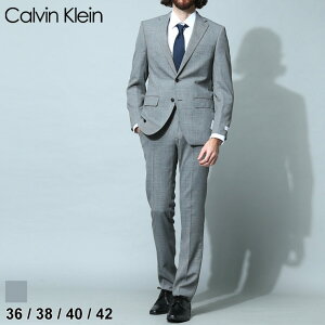 カルバンクライン メンズ スーツ Calvin Klein ブランド ジャケット スラックス 背広 千鳥柄 シングル SLIMFIT スリムフィット ビジネス フォーマル 大きいサイズ CKMABRY5UZ0629 SALE_2_d