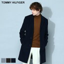 トミーヒルフィガー メンズ コート TOMMY HILFIGER ブランド チェスターコート アウター ストレッチ シングル ビジネス フォーマル ウールコート ネイビー グレー 黒 ブラック 大きいサイズ TMADDISONAHA SALE_2_b