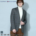 トミー ヒルフィガー アウター メンズ トミーヒルフィガー メンズ ジャケット TOMMY HILFIGER ブランド アウター テーラード チェック シングル フォーマル ビジネス サイドベンツ 大きいサイズ TMCONARDATG0514 SALE_2_c