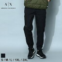 ◆エントリーでさらにポイント+4倍◆アルマーニ メンズ パンツ アルマーニエクスチェンジ ARMANI EXCHANGE ブランド カーゴパンツ ジョガーパンツ ボトムス ロングパンツ 斜めポケット ロゴ ジップフライ 大きいサイズ AX6LZP01ZNURZ SALE_3_a