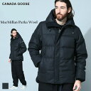 カナダグース カナダグース メンズ ダウン CANADA GOOSE ブランド ダウンジャケット アウター ジャケット ブルゾン ウール フルジップ MacMillan Parka Wool マクミラン パーカ ウール 大きいサイズ 黒 ブラック CG3804M1