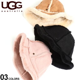 アグ ニット帽 レディース ◆エントリーでさらにポイント+4倍◆アグ レディース 帽子 UGG ブランド バケットハット バケハ ハット シープスキン SHEEPSKIN SPILLSEAM BUCKET HAT もこもこ 防寒 ギフト プレゼント UGGL21622 SALE_6_b