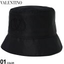 ヴァレンティノ メンズ 帽子 VALENTINO ブランド バケットハット ハット バケハ Vロゴ 黒 クロ ブラック レディース VL1Y0HGA32KFW SALE_6_b