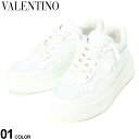 ヴァレンティノ メンズ スニーカー VALENTINO ブランド ロートップスニーカー シューズ 靴 スタッズ ナッパレザー ローカット 大きいサイズ VL1Y0S0G37XTM