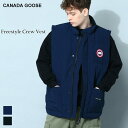 カナダグース カナダグース ダウンベスト ダウン メンズ CANADA GOOSE ダウンジャケット ジレ ワッペン Freestyle Crew Vest フリースタイルクルーベスト ブランド アウター 防寒 大きいサイズあり CG4154M