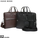 楽天ゼンオンライン楽天市場店ヒューゴボス HUGO BOSS ブリーフバッグ メンズ ストラクチャード ドキュメントケース 鞄 レタリングロゴ ブランド ビジネス HB50483563 SALE_5_a