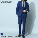 カルバン・クライン スーツ カルバンクライン スーツ Calvin Klein メンズ シングル ノータック SLIMFIT 紺 ブランド ビジネス フォーマル スリム 大きいサイズあり CKMABRY5FYL207 SALE_2_d