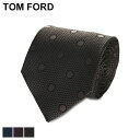 トムフォード トムフォード TOM FORD ネクタイ シルク100％ ドット ピンク 茶色 青 ブランド メンズ ビジネス タイ シルク ギフト プレゼント 父の日 TFSTE001SPP13 2024_vt