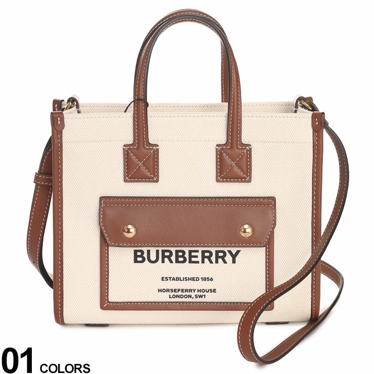 バーバリー BURBERRY バッグ レディース ショルダーバッグ ミニバッグ キャンバス レザー ミニ フレヤトート ブランド 鞄 ギフト プレゼント BBL8044143 sale_8_a