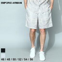 エンポリオ アルマーニ エンポリ EMPORIO ARMANI ショートパンツ ハーフパンツ パンツ ボトムス 総柄プリント ウエストコード ブランド メンズ ショーツ 春 夏 大きいサイズあり EA3R1PR01NWDZ アウトレット