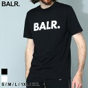 ボーラー BALR. Tシャツ 半袖Tシャツ シャツ 半袖 カットソー コットン トップス ロゴ クルーネック ブランド メンズ プリント 大きいサイズあり BA11121048