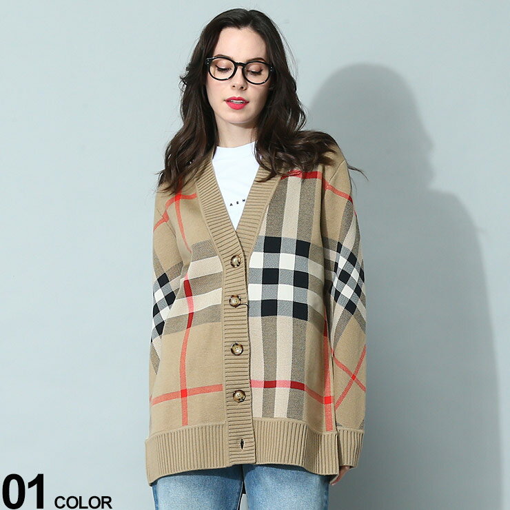 СХ꡼ BURBERRY ǥ ǥ å ƥ˥륦 㥫ɥǥ ֥  ȥåץ ˥å  С 礭 BBL8039153