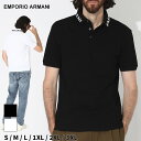 エンポリオ・アルマーニ アルマーニ ポロシャツ EMPORIO ARMANI エンポリオアルマーニ メンズ ポロ 半袖 ロゴ襟 白 シロ 黒 クロ ブランド トップス シャツ 大きいサイズあり EA3R1FG41JTKZLG SALE_1_d