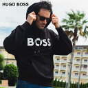 ヒューゴボス パーカー HUGO BOSS メンズ フーディー スウェット ロゴ プリント プルオーバー ブランド トップス 長袖 セットアップ対応 レギュラーフィット 大きいサイズあり HB50496661 SALE_1_e