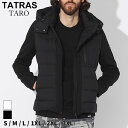 タトラス タトラス ダウンジャケット TATRAS メンズ ダウン ショートダウン フード着脱 切り替え フルジップ TARO タロ シロ 白 クロ 黒 ブランド アウター インナーダウン ジャケット ブルゾン 止水ジップ 大きいサイズあり TRMTAT23A4840