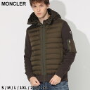 ◆エントリーでさらにポイント 4倍◆モンクレール ダウン メンズ MONCLER カーディガン フロントダウン ロゴ 袖ポケット ニット CARDIGAN ブランド アウター ジャケット ブルゾン パーカー 大きいサイズあり MC9B50800A9340 2024_vt