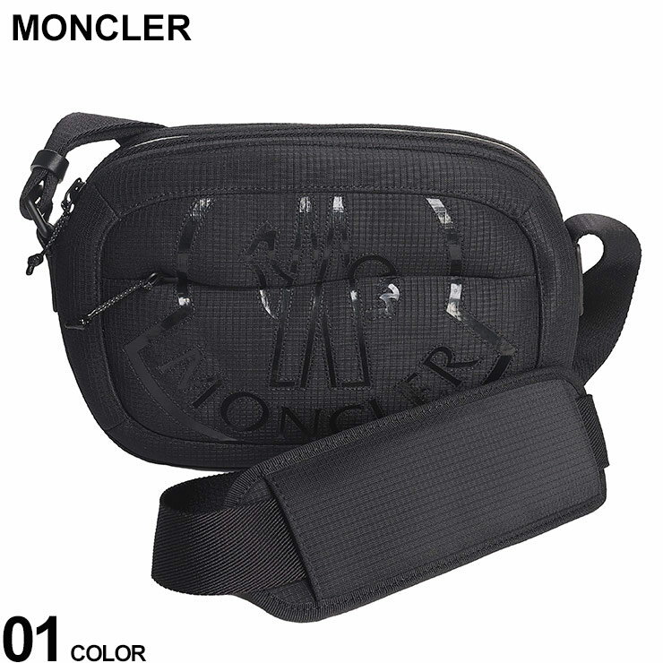 モンクレール バッグ MONCLER メンズ ボディーバッグ ロゴ Cut クロス クロ 黒 ブランド 鞄 ショルダー レディース MC5L00002M3267 SALE_5_a