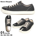 メゾン マルジェラ スニーカー Maison Margiela メンズ タビスニーカー ローカットスニーカー ロゴ 黒 クロ ブランド シューズ 靴 キャンバス 大きいサイズあり MES37WS0578 SALE_4_a