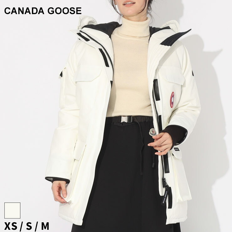 カナダグース ダウン レディース カナダグース ダウンジャケット レディース CANADA GOOSE ダウン フード Expedition Parka エクスペディション 白 シロ ブランド アウター ジャケット ブルゾン クラシックフィット CGL2051W