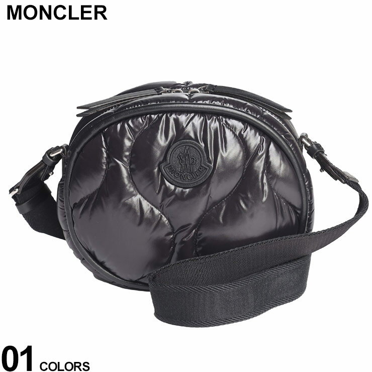 モンクレール バッグ MONCLER レディース ショルダーバッグ キルティング ロゴ クロ 黒 ブランド 鞄 コンパクト 撥水 クロスボディー ギフト プレゼント MCL5L00003M2974 SALE_5_a