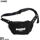 【クーポン利用で最大10,000円OFF】オーエーエムシー バッグ OAMC ボディバッグ ウエストバッグ ロゴ TAIGA WAIST BAG 黒 クロ ブラ...
