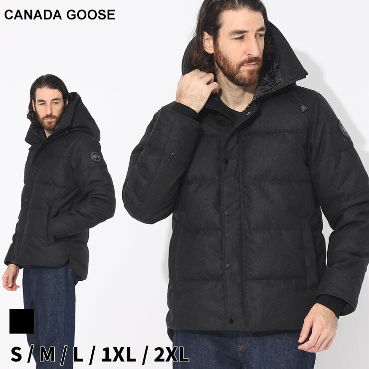 カナダグース ダウン メンズ CANADA GOOSE MACMILLAN WOOL マクミラン ダウンジャケット MACMILLAN WOOL ブランド アウター ジャケット ブルゾン ウール クラシックフィット 定番 大きいサイズあり CG3804M1