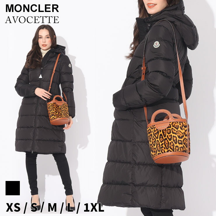 モンクレール ダウンコート レディース MONCLER ダウン ナイロン AVOCETTE 黒 クロ ブランド アウター コート ブルゾン レギュラーフィット 撥水 大きいサイズあり MCLAVOCETTE3