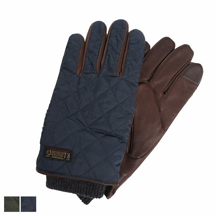 ポロ ラルフローレン 手袋 POLO RALPH LAUREN メンズ グローブ キルティング ブランド レザー 羊革 裏起毛 防寒 秋冬 ギフト プレゼント RLPG0078F3 2024_vt