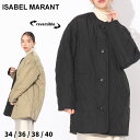 イザベルマラン イザベルマラン アウター ISABEL MARANT レディース コート キルティングジャケット リバーシブル クロ 黒 カーキ NESMA ブランド ブルゾン ノーカラー パフコート 大きいサイズあり IMLA0140FAA3C51