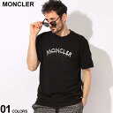 モンクレール トップス メンズ モンクレール MONCLER グラフィクロゴ 袖シリコンロゴパッチ クルーネック 半袖 Tシャツ MC8C0000289A17 ブランド メンズ 男性 トップス Tシャツ 半袖 シャツ