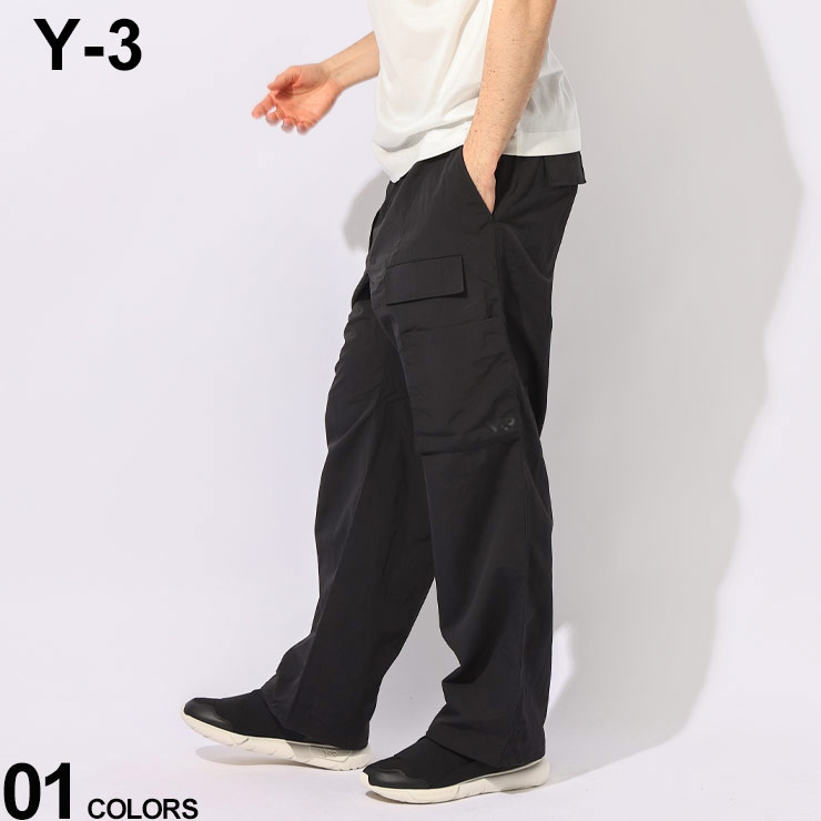 Y-3 (ワイスリー) クリンクルナイロン ウエストコード カーゴパンツ CR NYL PANTS Y3IV5838 ブランド メンズ 男性 ボトムス パンツ ロングパンツ sale_3_a