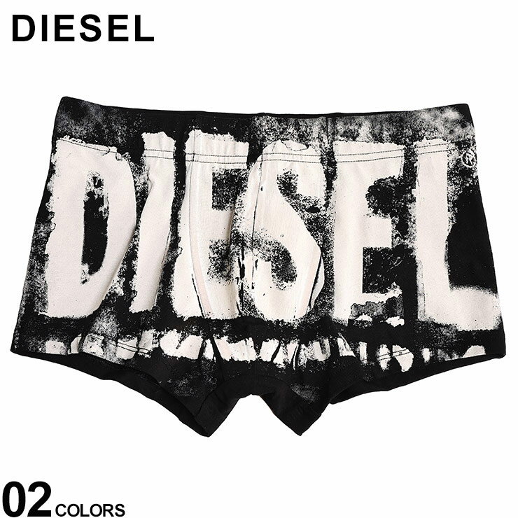 ディーゼル DIESEL (ディーゼル) ストレッチコットン ダメージロゴ 前閉じ ボクサーパンツ DS00CIYK0QIAJ ブランド メンズ 男性 下着 ボクサー パンツ 前閉じ sale_7