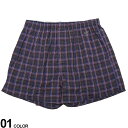 【クーポン利用で最大10,000円OFF】Crocodile (クロコダイル) 撥水 チェック柄 前開き エチケット トランクス BT3301114652 大き...