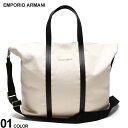 EMPORIO ARMANI (エンポリオアルマーニ) 2WAY キャンバス ロゴ ショルダーストラップ付き トートバッグ EAY4N364YQ36E ブランド メンズ レディース トートバッグ トート