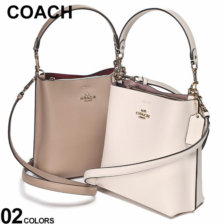 ハンドバッグ COACH (コーチ) ダブルフェースレザー マグネット開閉 2WAY ハンドバッグ COCA177 ブランド レディース バッグ 鞄 ショルダー コンパクト